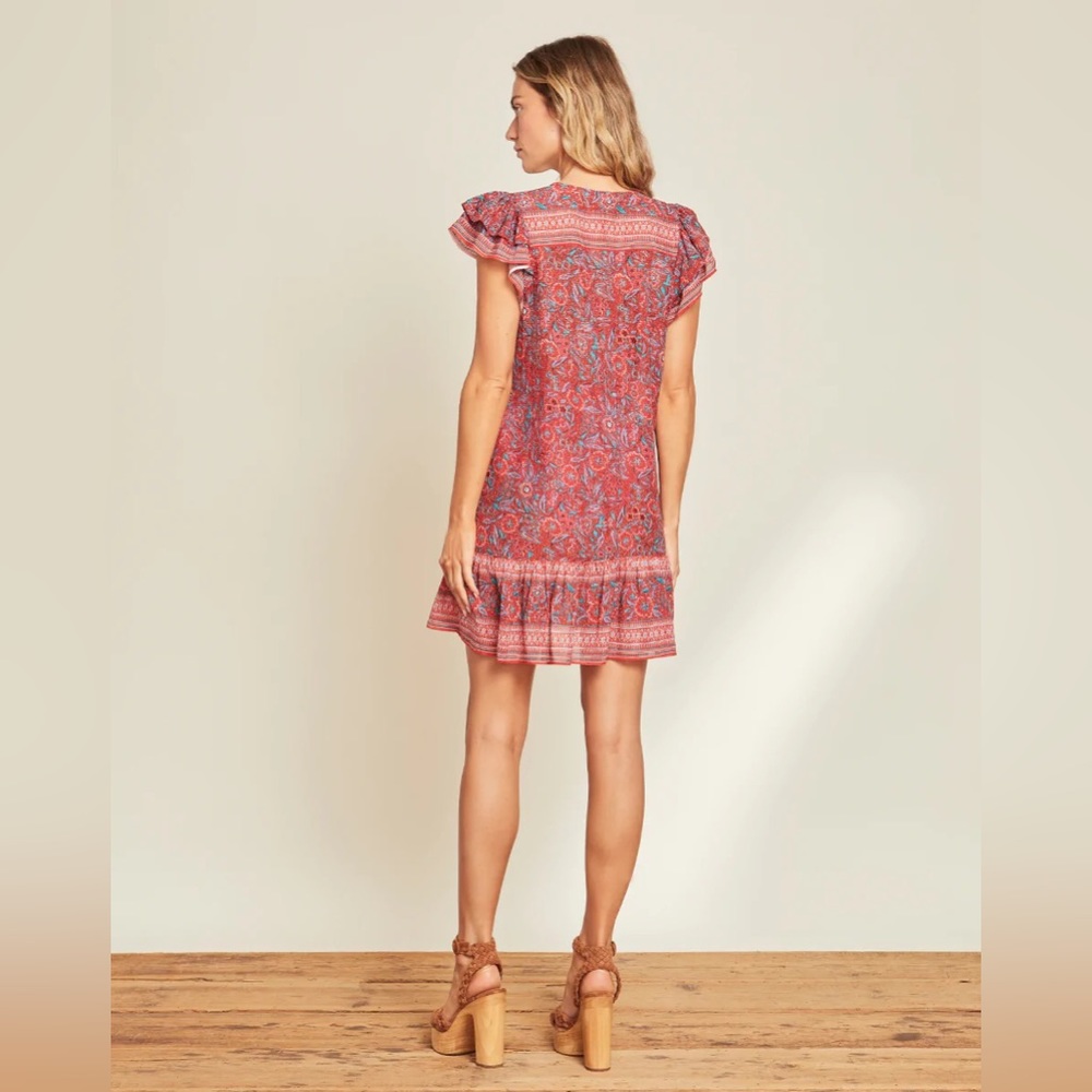 LORRAINE FLORAL DRESS
Size:S
Color: Spicy Red Multi